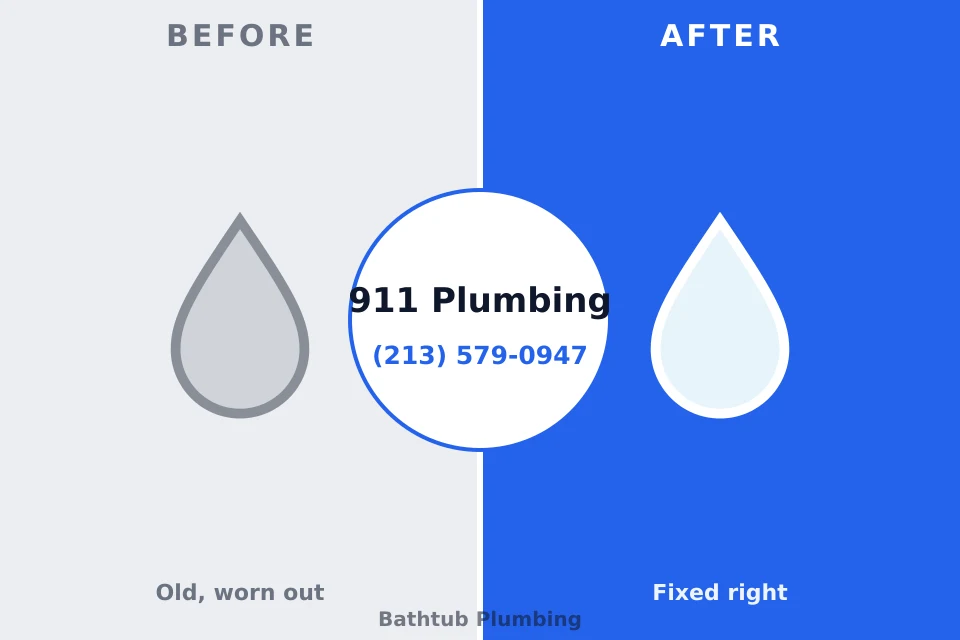 Before and after: plumbing company Mount Zion, GA